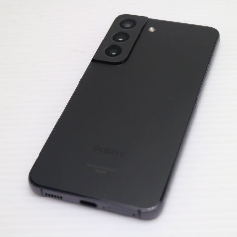 新品同様 Galaxy S22 SCG13 ファントムブラック スマホ 白ロム 土日祝