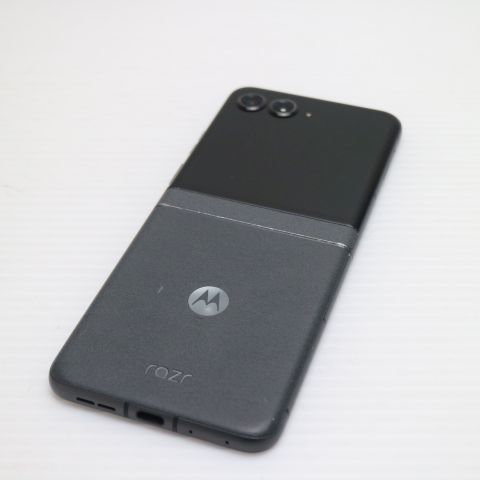 超美品 SIMフリー motorola razr 50s コアラグレイ スマホ モトローラ