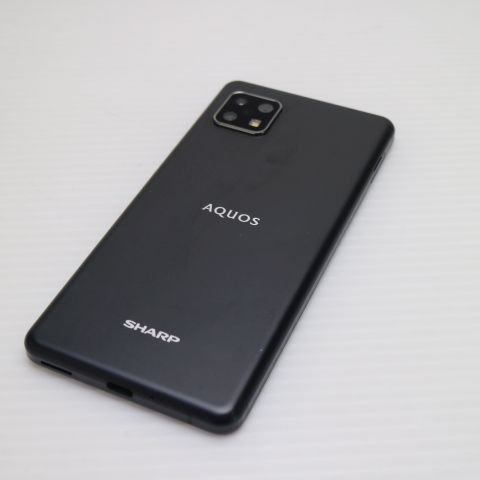 新品同様 SIMフリー SH-M15 AQUOS sense4 ブラック 即日発送 スマホ 白