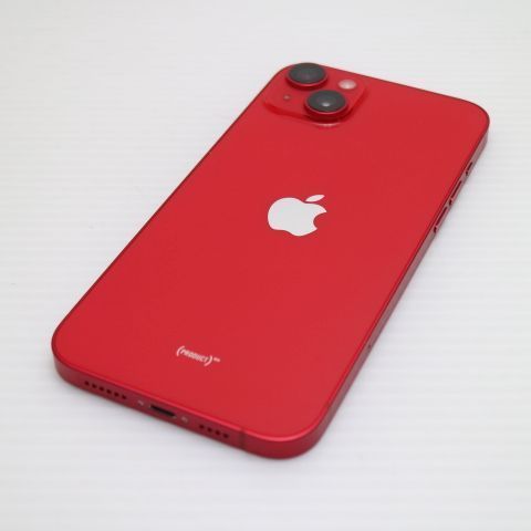 新品同様 SIMフリー iPhone14 Plus 256GB レッド スマホ 土日祝発送