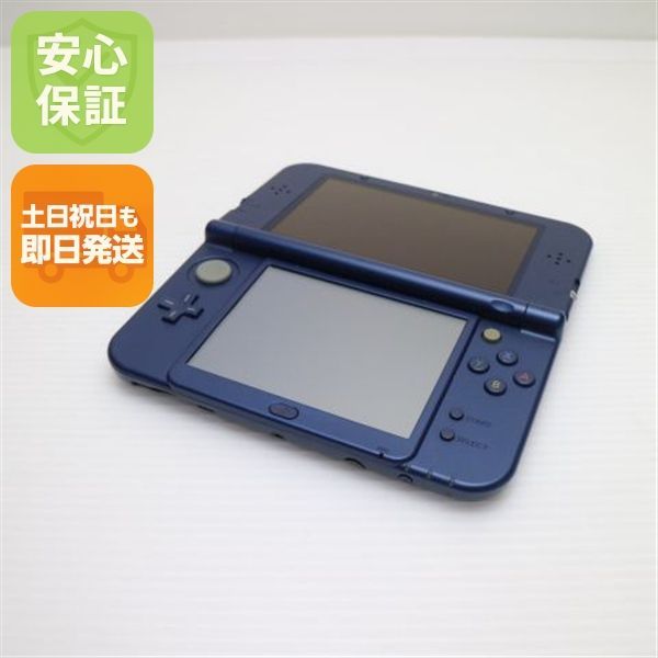 美品 Newニンテンドー3DS LL メタリックブルー 即日発送 game 任天堂 本体 土日祝発送OK 02000