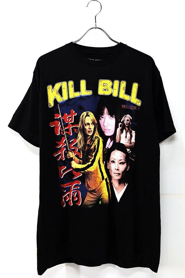 Used 00s KILL BILL Official Black Movie Graphic T-Shirt Size L 古着