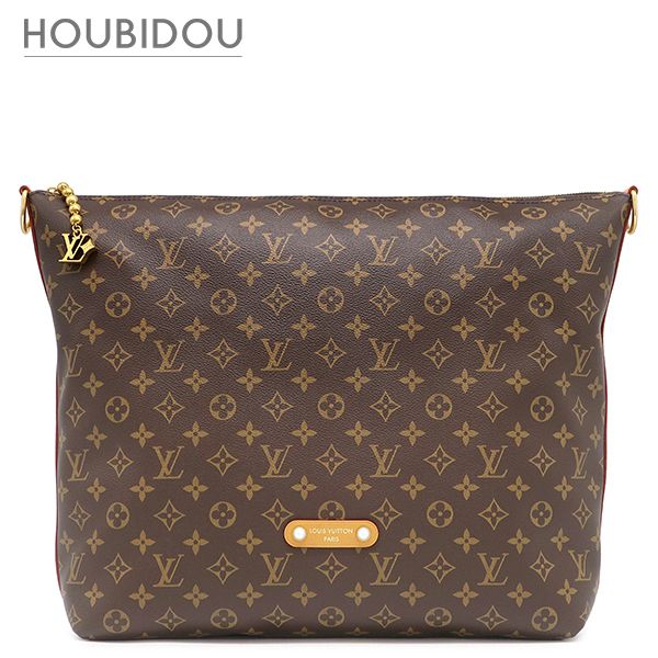 ルイヴィトン Louis Vuitton ショルダーバッグ バガボンド ホーボー モノグラムキャンバス モノグラム ゴールド金具 茶 M14018 RFID 【保存袋】【中古】
