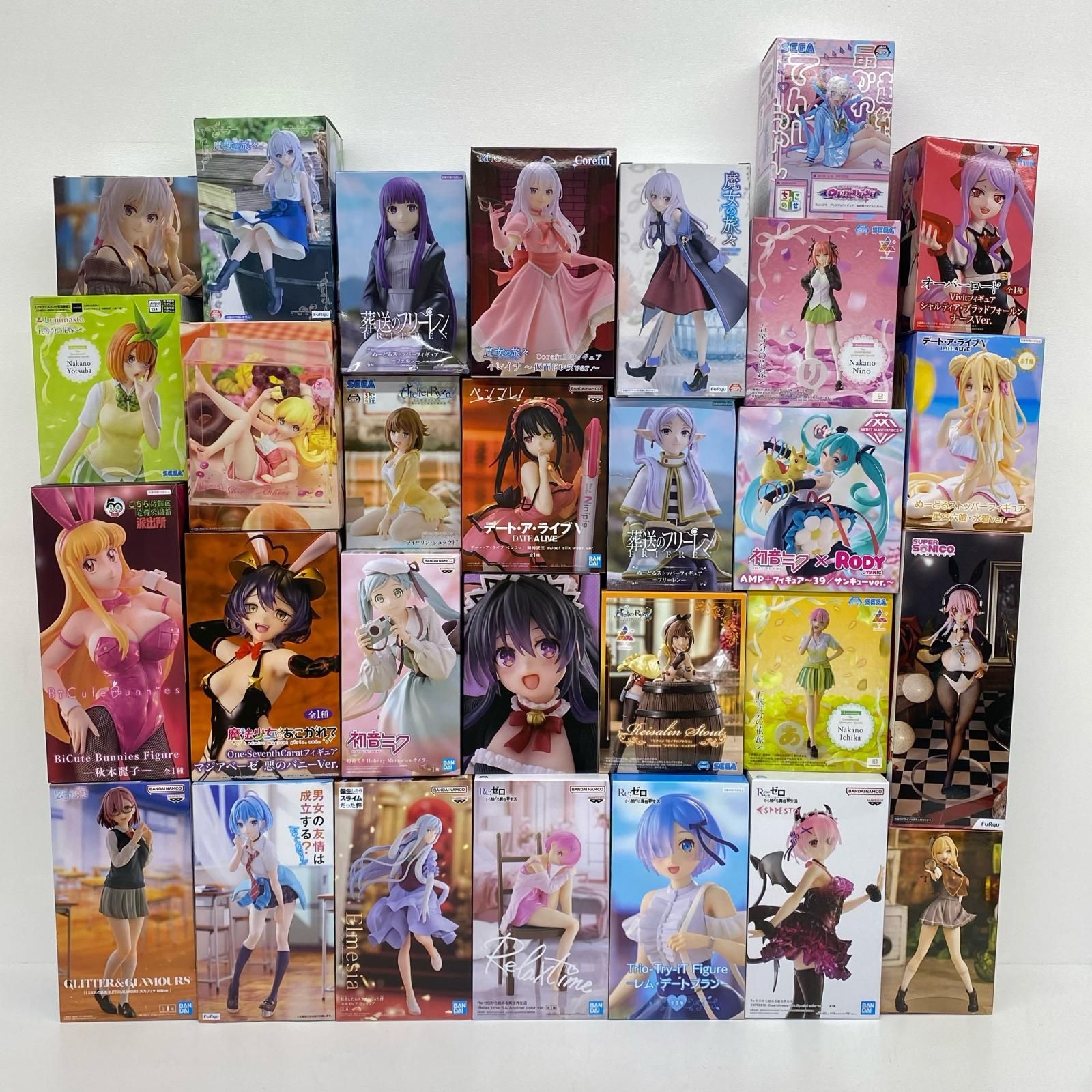 【物流センター】 中古 レム フリーレン フェルン その他美少女フィギュア29点まとめ
