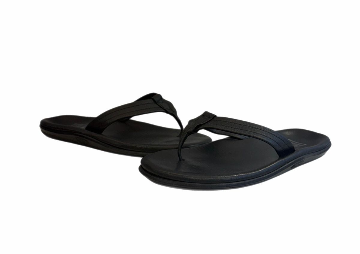 アイランドスリッパー ISLAND SLIPPER レザービーチサンダル トングサンダル クラシックレザー 黒 メンズ靴 サンダル ビーチサンダル ブラック 11 101sh-2670
