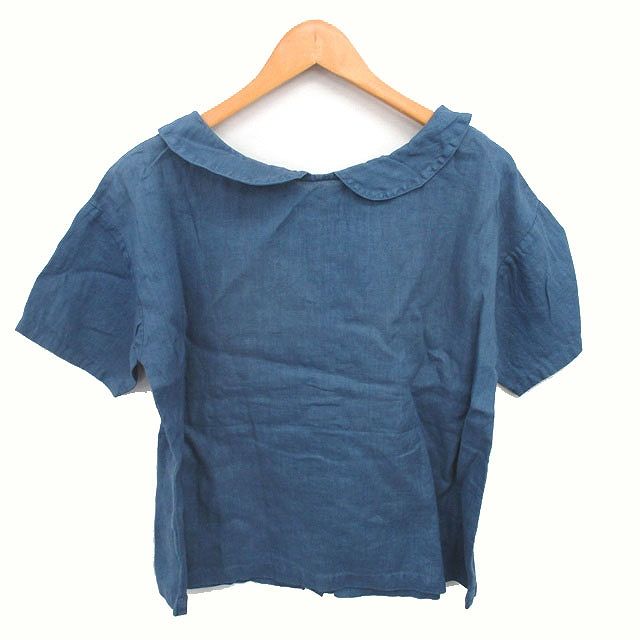 ネストローブ nest Robe Bisque by シャツ ブラウス リネン ラウンド