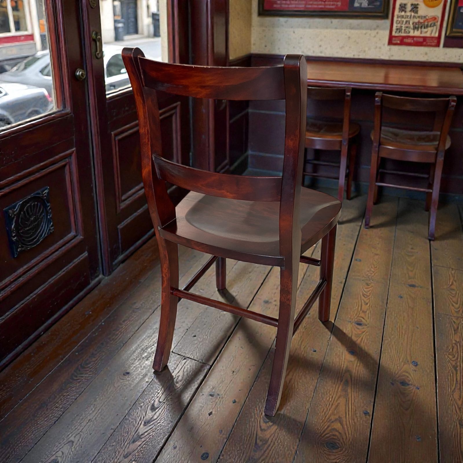 民芸家具 アームチェア 無垢材 アンティーク調 クラシックチェア 木製 