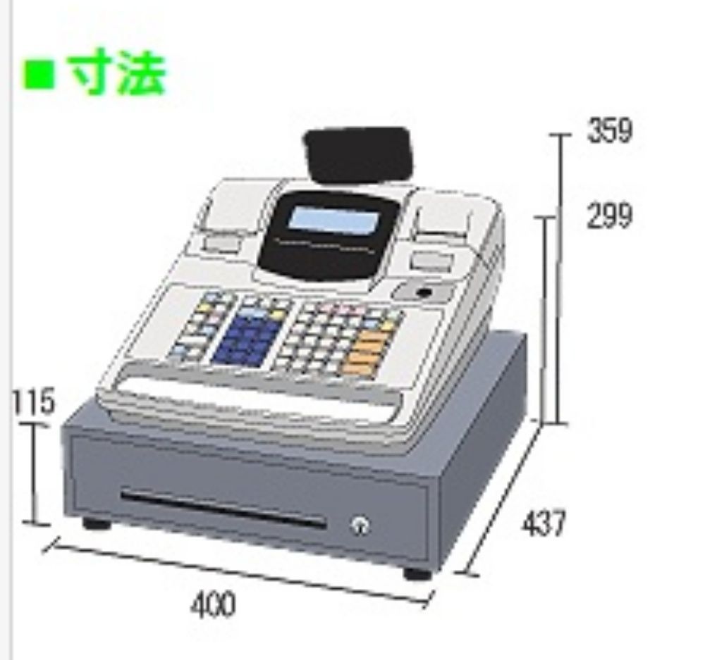 送料無料！沖縄離島は除く】動作良好！東芝テック MA-660 レジスター 