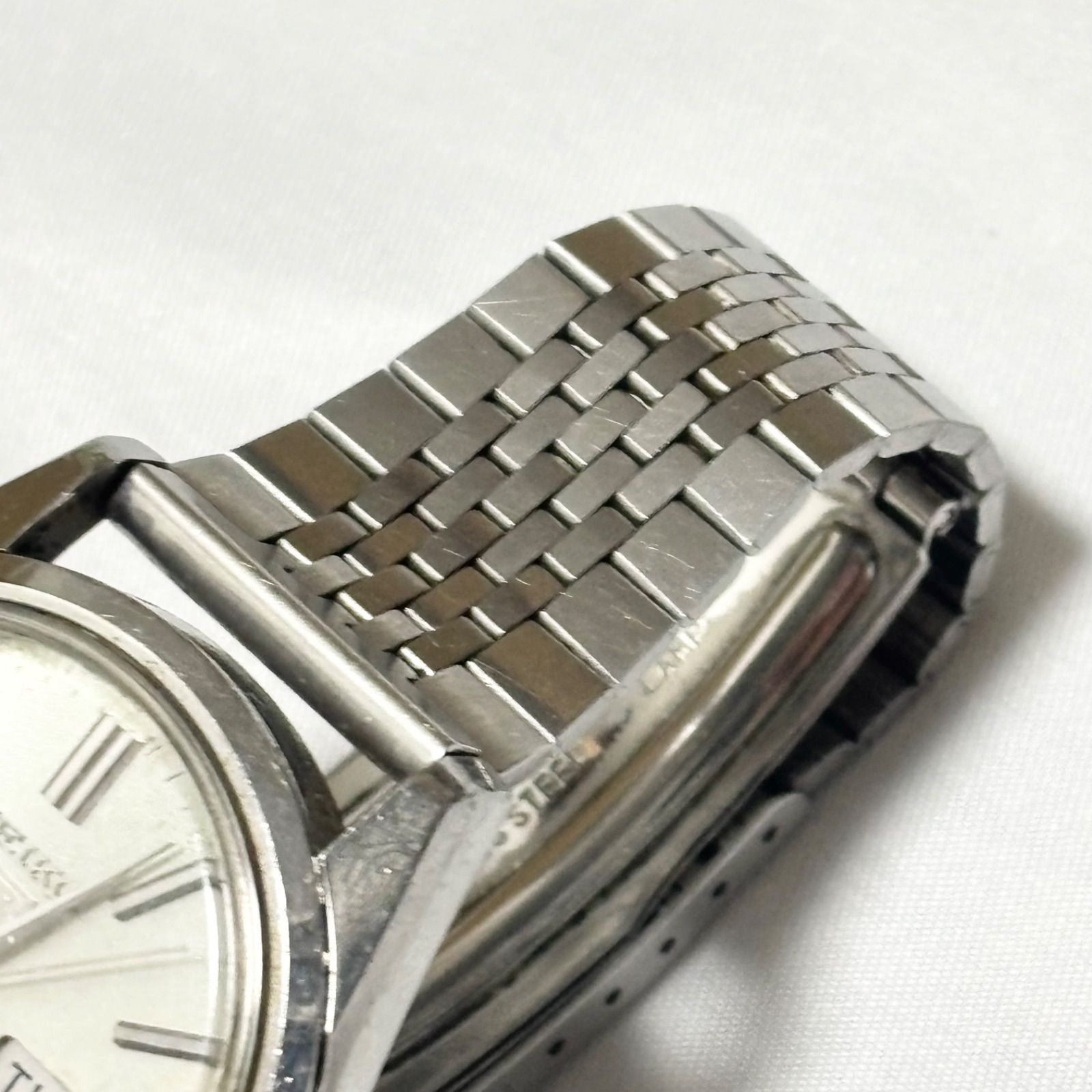 送料無料】SEIKO 5/セイコー5/DX/デラックス/6106-8000/シルバー/自動