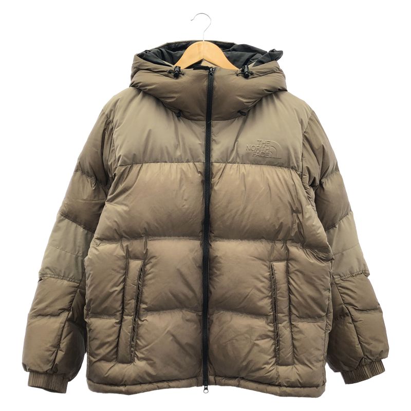 【中古】THE NORTH FACE Windstopper Nuptse Hoodie L ND92162 ブラウン ザ ノースフェイス[10]