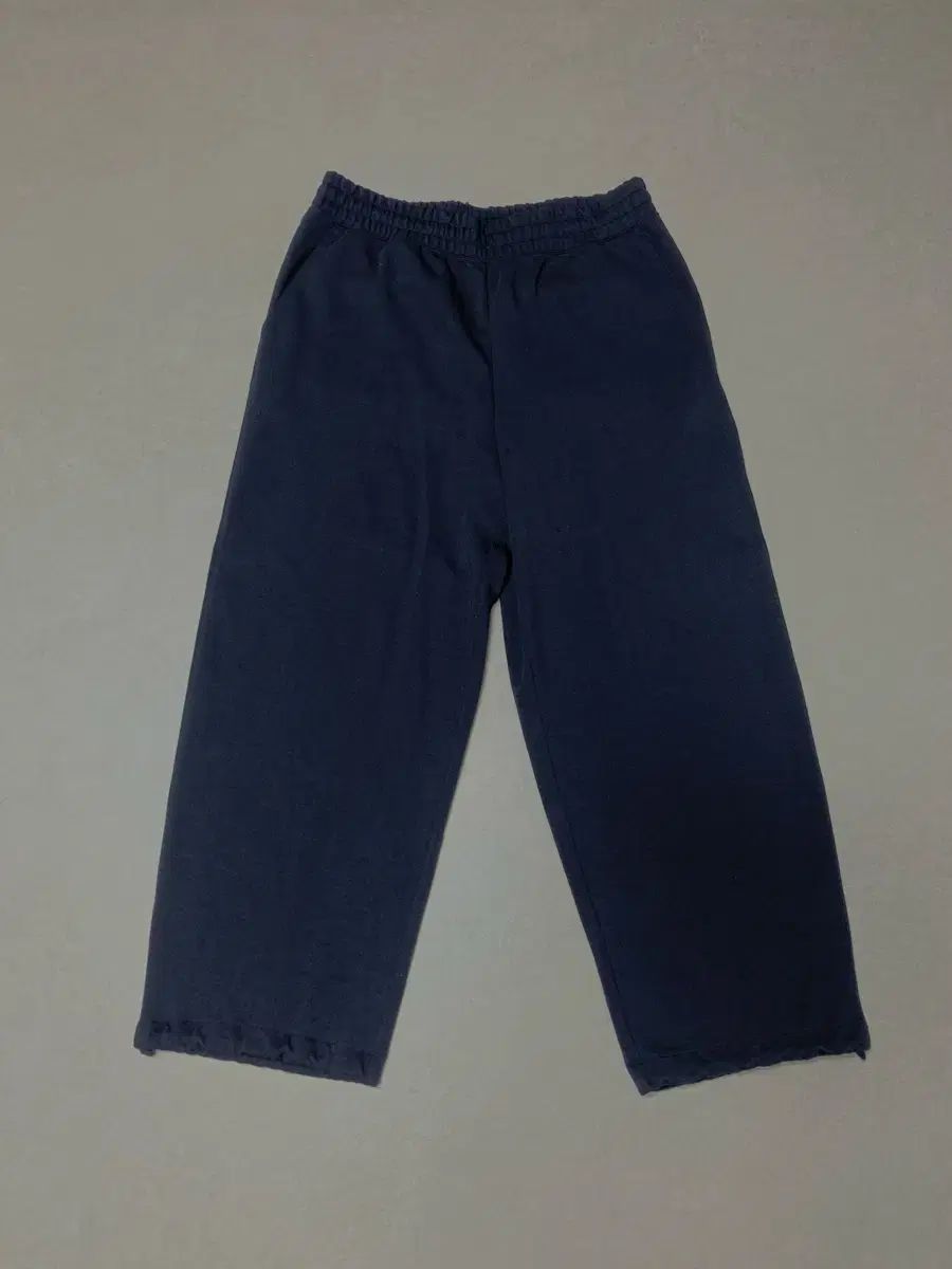 UNIQLO U スウェットワイドパンツ ネイビー XL