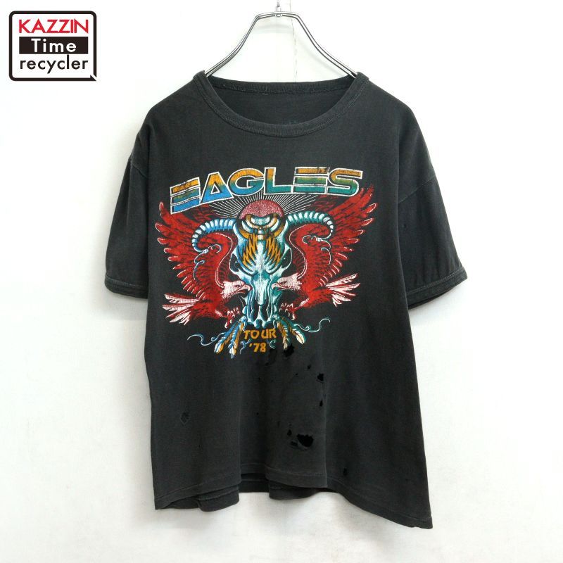 70s vintage イーグルス Eagles バンドTシャツ メンズ Sサイズ相当