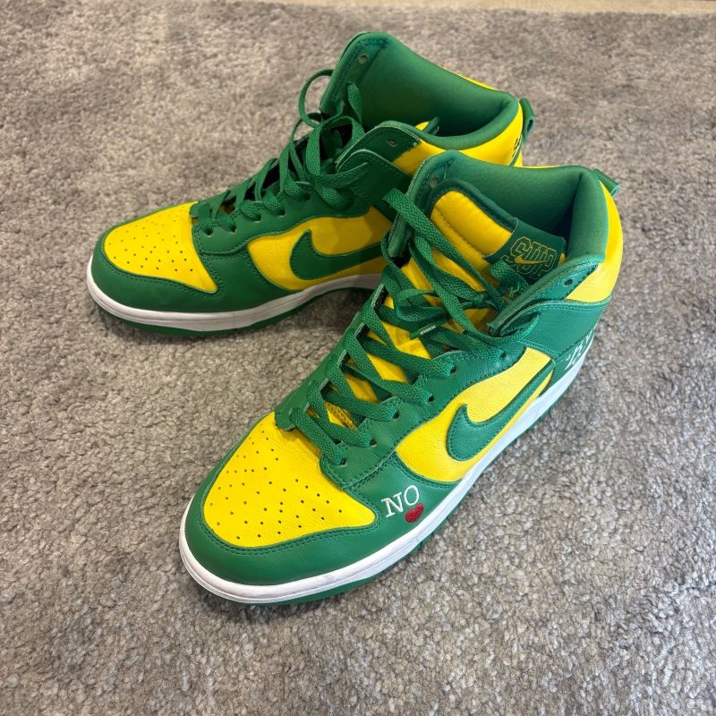 Supreme×NIKE　シュプリーム×ナイキ　SB DUNK HIGH　0G　QS　ダンクシューズ