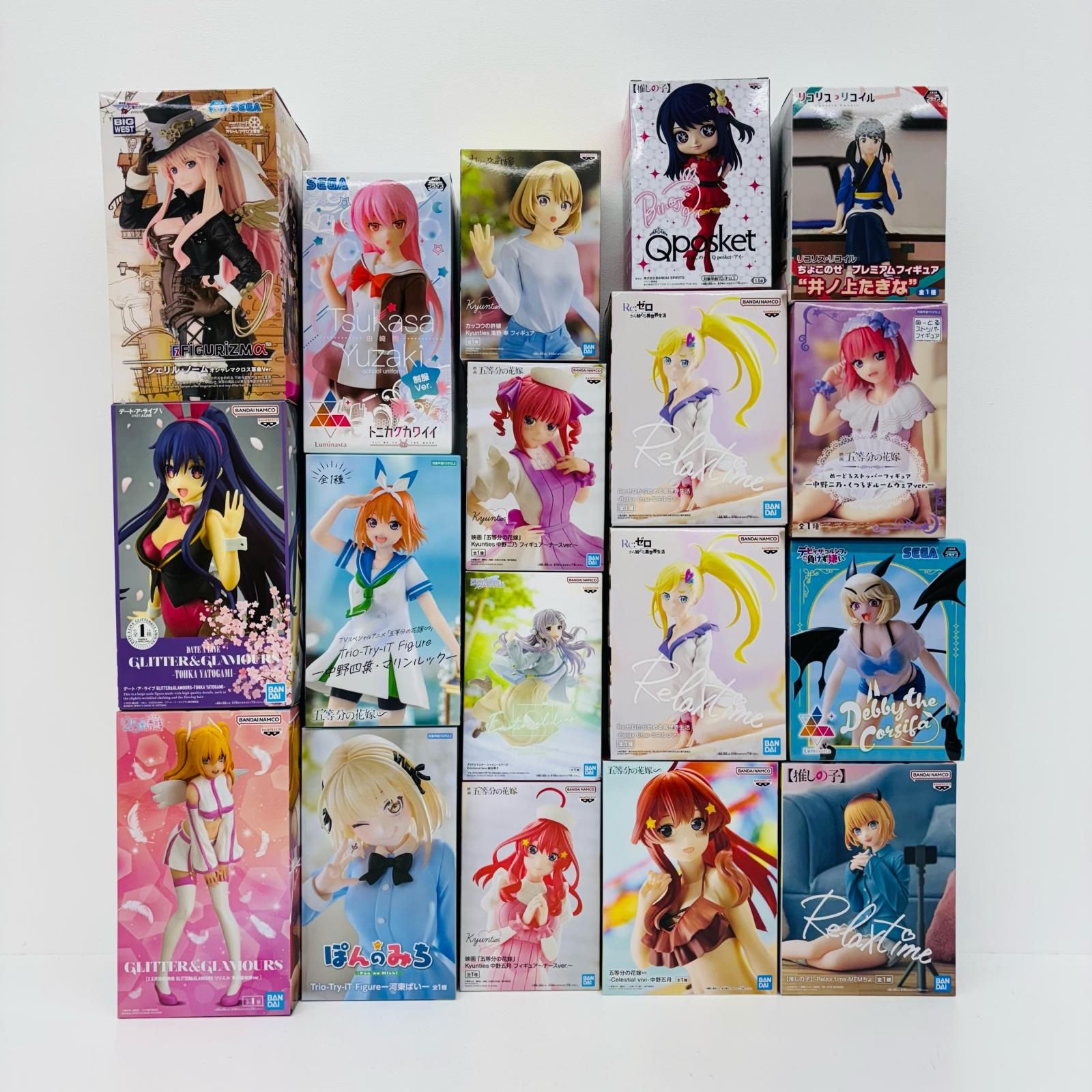 【物流センター】 中古 有馬かな 二乃 五月 その他美少女フィギュアまとめ30点
