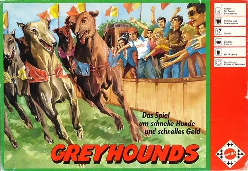 【中古】ボードゲーム グレイハウンズ ドイツ語版 (Greyhounds) 4,779円