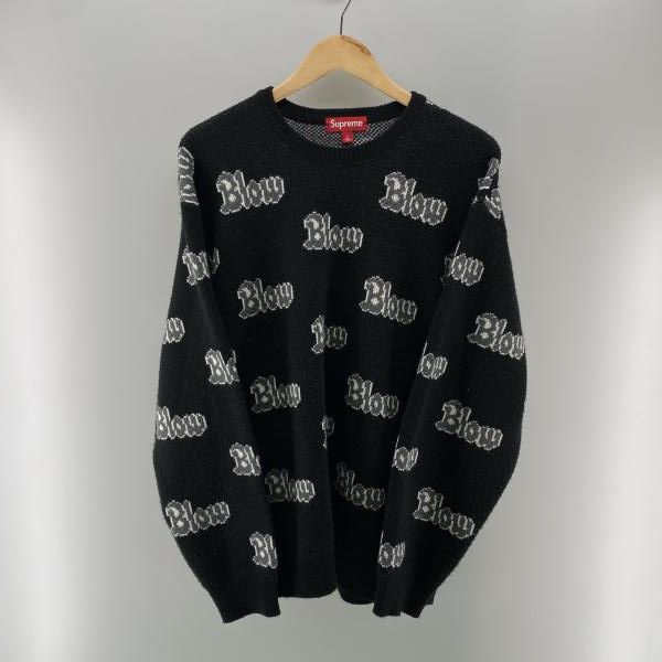 【中古】Supreme 23FW Blow Sweater ブラック サイズL シュプリーム[24]