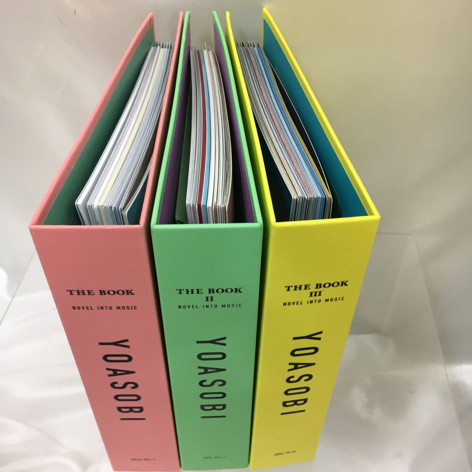 三沢店21-14-0520] YOASOBI NOVEL INTO MUSIC THE BOOK Ⅰ～Ⅲ CD