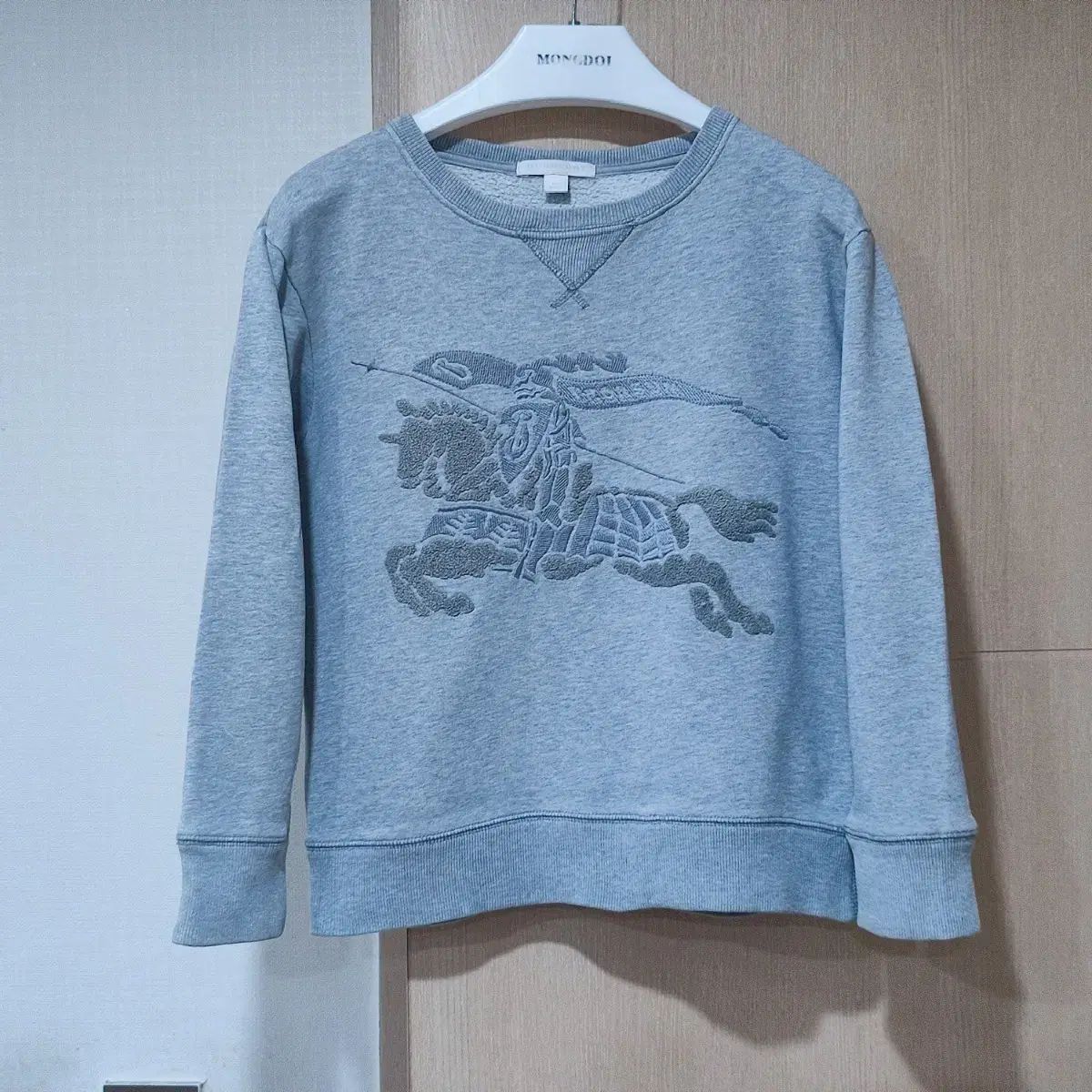 Burberry Kids バーバリーキッズ ロゴ スウェット Tシャツ グレー 9 