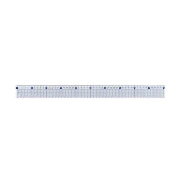 (まとめ) レイメイ藤井 すべらないカッティング定規 50cm ACJ1000 1個 〔×10セット〕