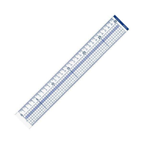(まとめ) コクヨ カッター定規 30cmCL-RC30 1個 〔×10セット〕