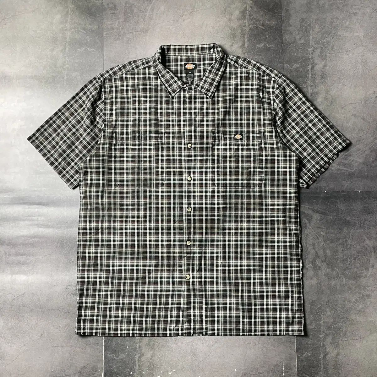 DICKIES ディッキーズ ヴィンテージ チェック 半袖 ウォーク シャツ A01000