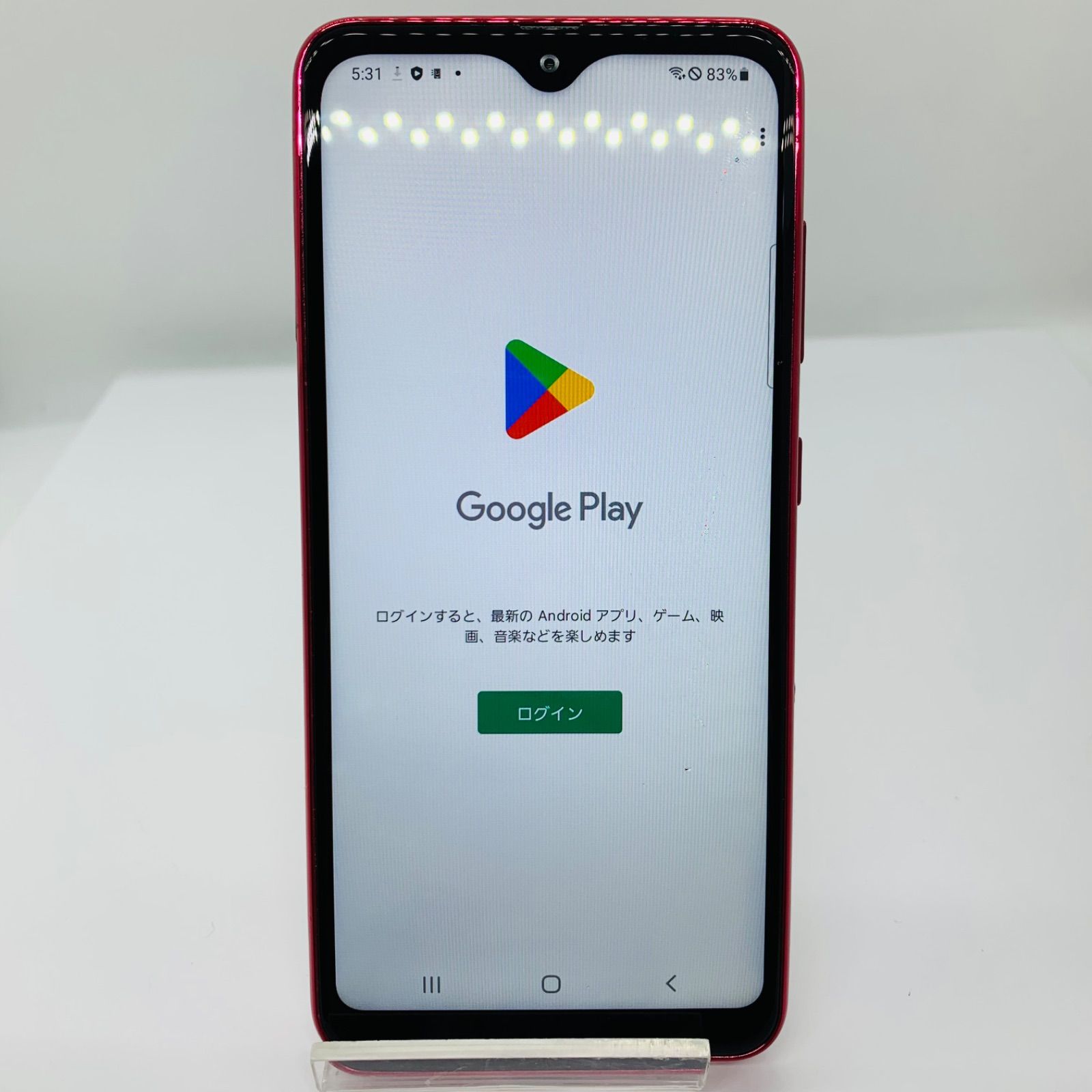 Galaxy A20 レッド 32 GB docomo 【公式通販】