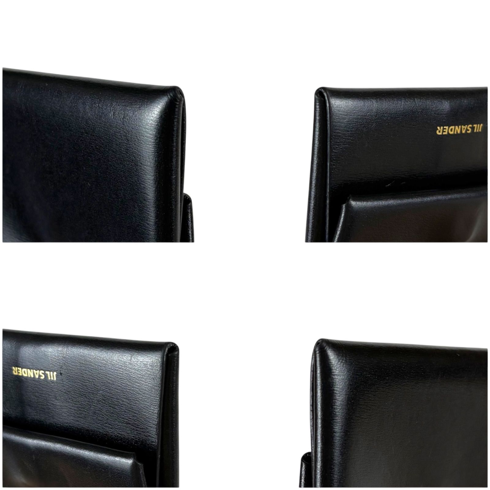 ジルサンダー JIL SANDER カード コインケース 黒 ブラック 