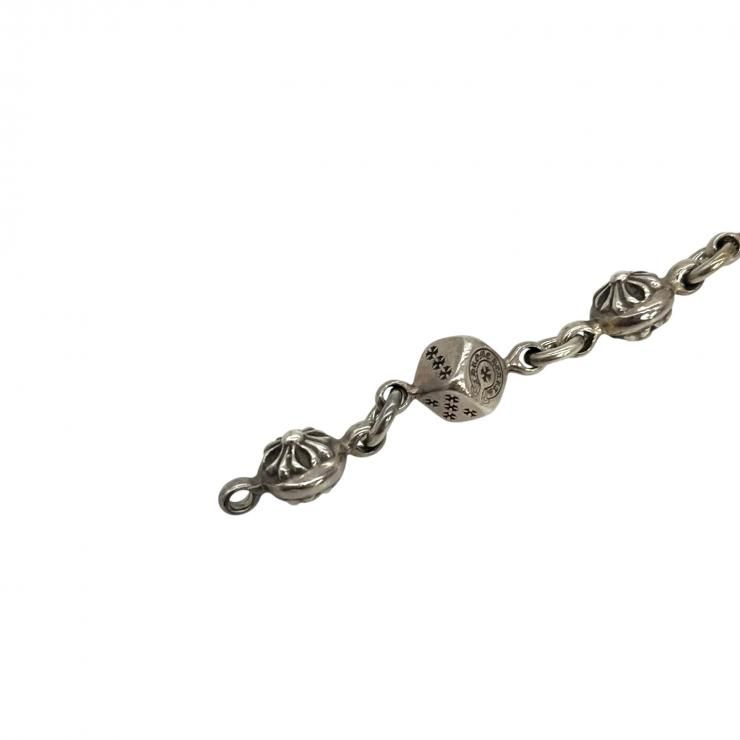 CHROME HEARTS クロムハーツ ダイス クロスボール ブレスレット