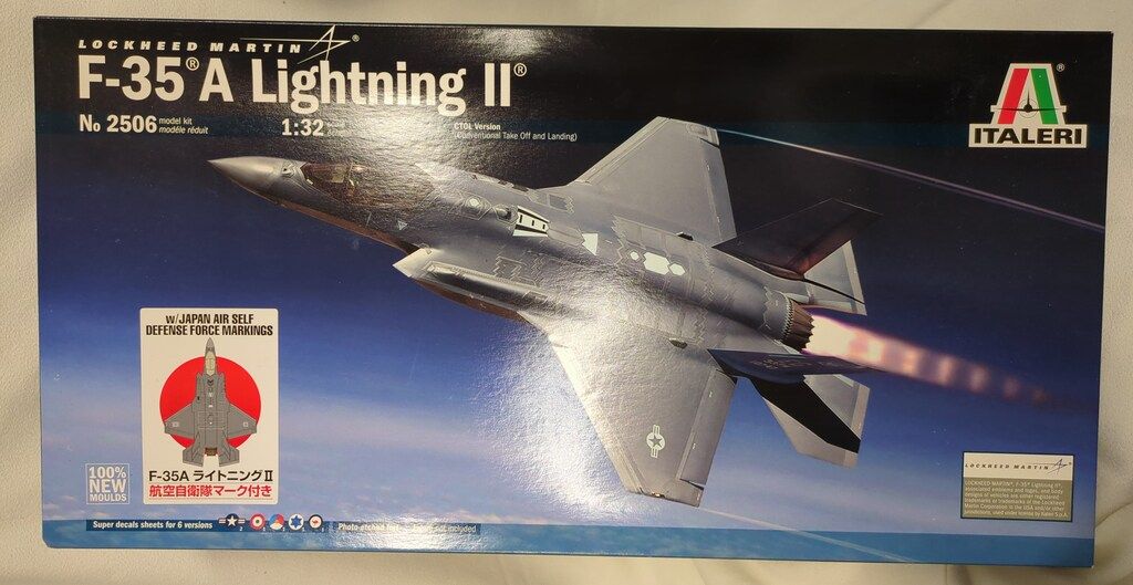 ITALERI/タミヤ 1/32 F-35A ライトニングII (航空自衛隊マーク付き) 25414