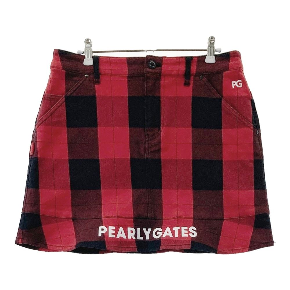 サイズ：2 PEARLY GATES パーリーゲイツ ロゴプリント ストレッチ