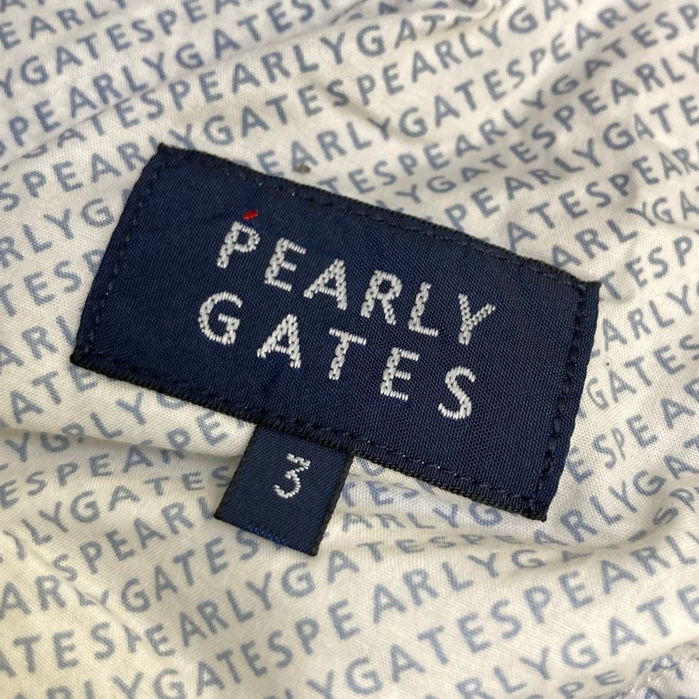 サイズ：3 PEARLY GATES パーリーゲイツ ストレッチパンツ 総柄