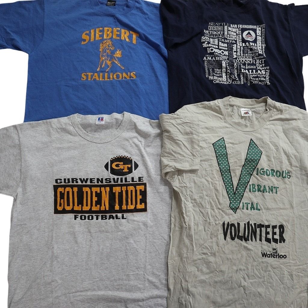 古着卸 まとめ売り ヴィンテージ シングルステッチ Tシャツ 16枚セット