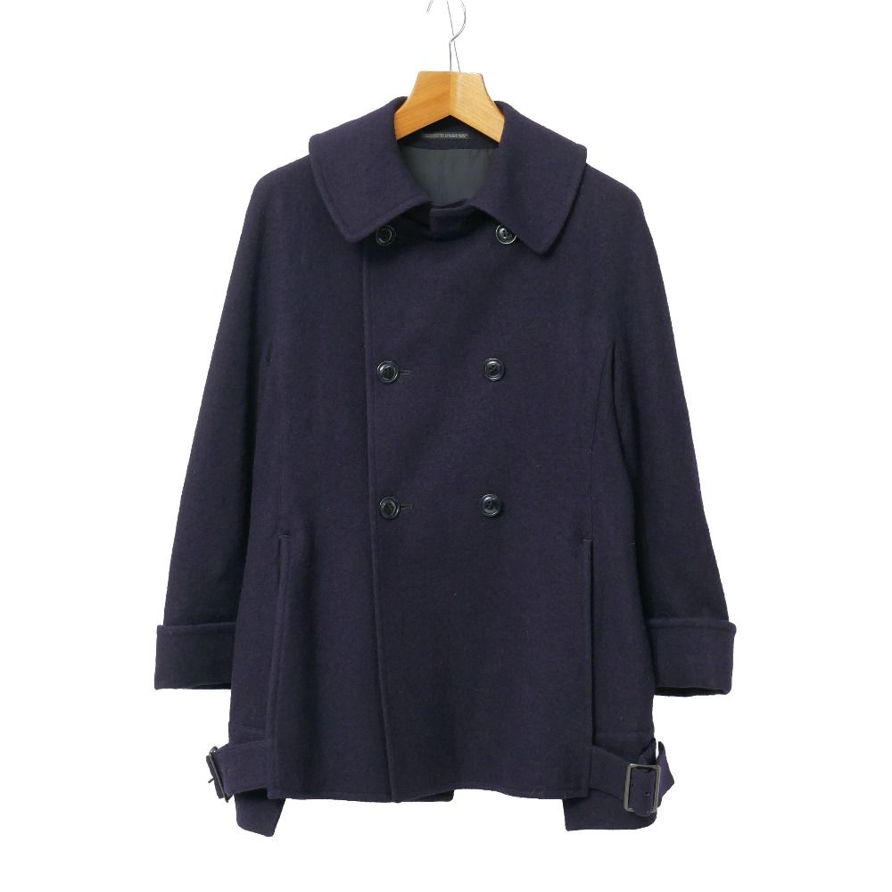 Yohji Yamamoto +NOIR ヨウジヤマモト プリュス ノアール ジャケット サイズ2 ウール ダブルブレスト ブランド古着【中古】20260520/RA9466