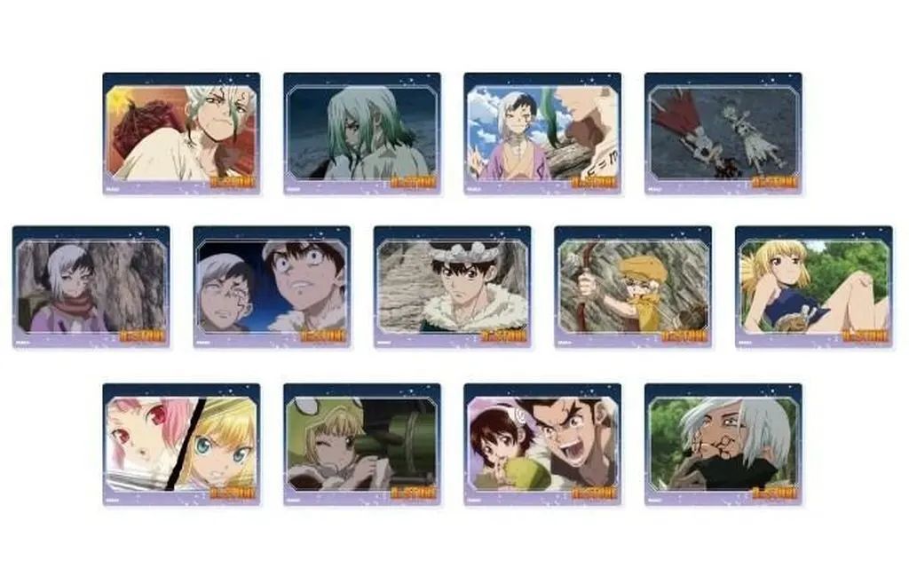 【新品】キャラカード 【ボックス】Dr.STONE アクリルカード 17.場面写イラスト