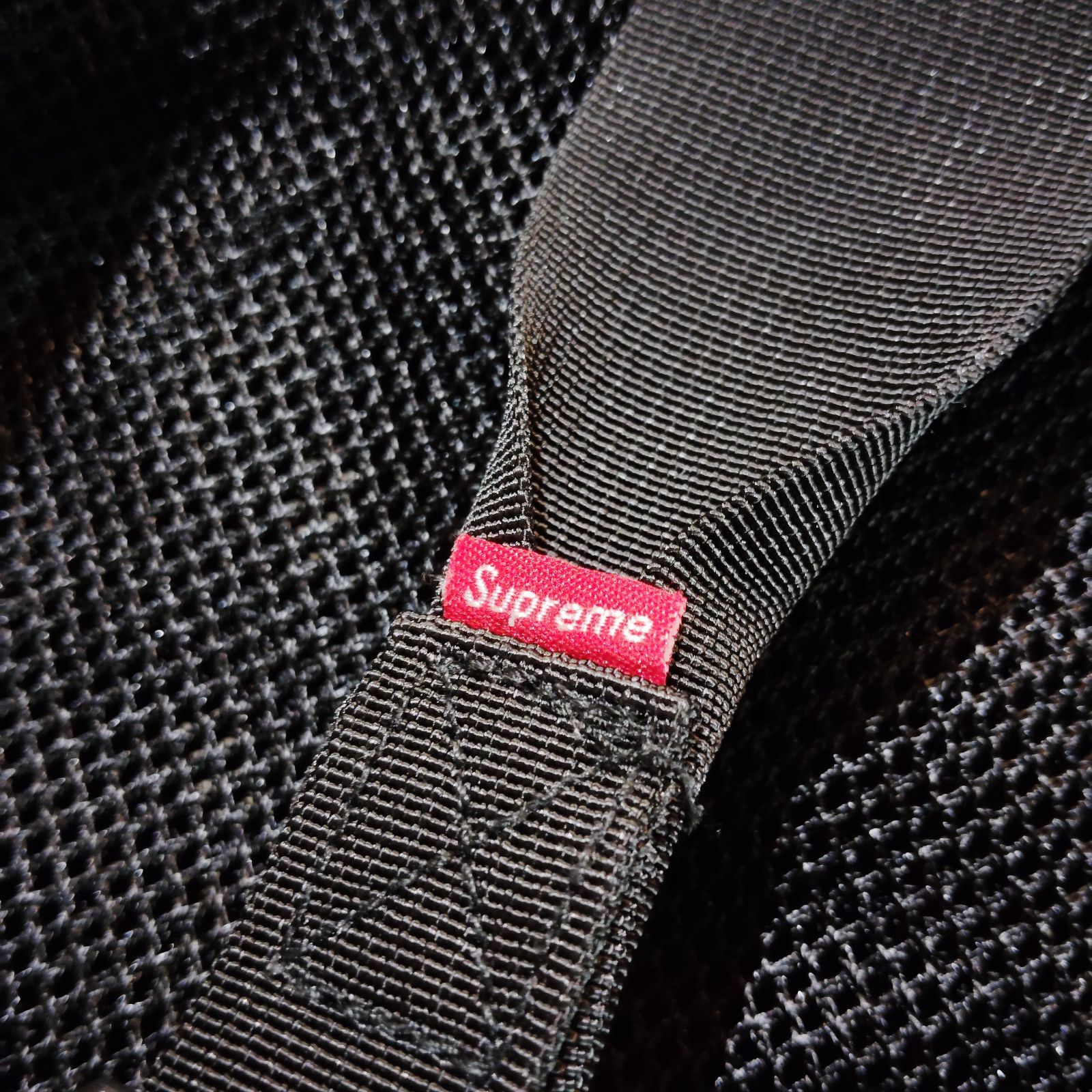 Supreme 16ss Mesh Backpack Black シュプリーム 2016ss メッシュ