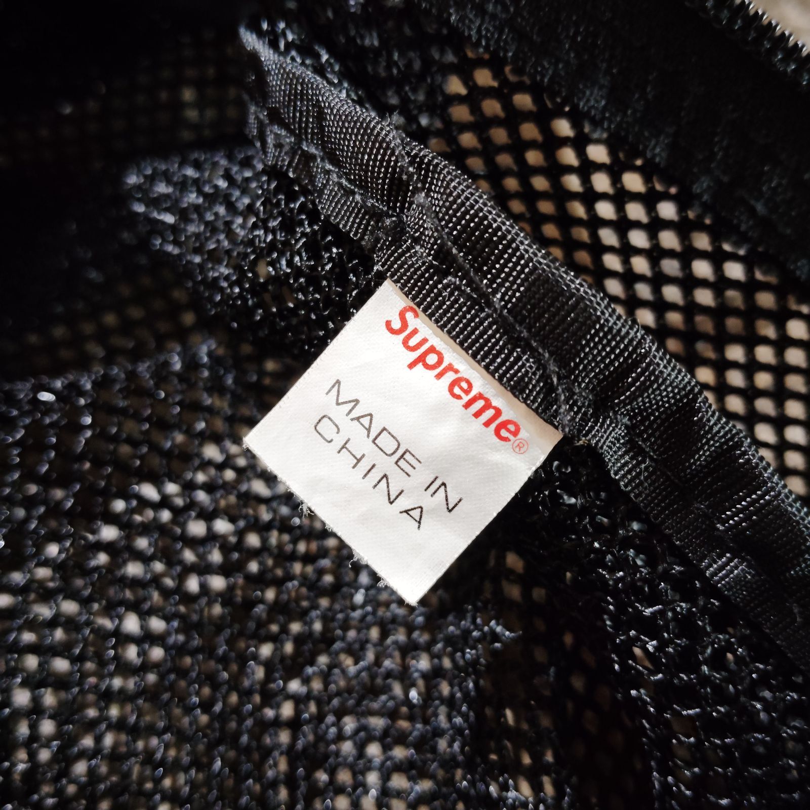 Supreme 16ss Mesh Backpack Black シュプリーム 2016ss メッシュ