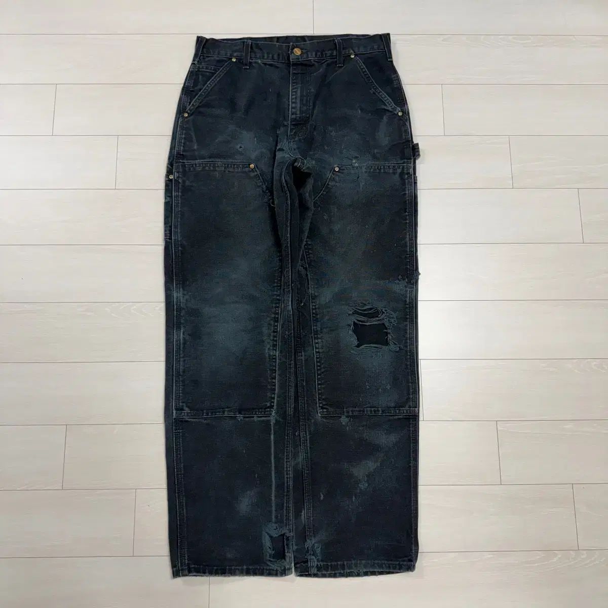 OG ヴィンテージ Carhartt カーハート ダブルニー B01 BLK