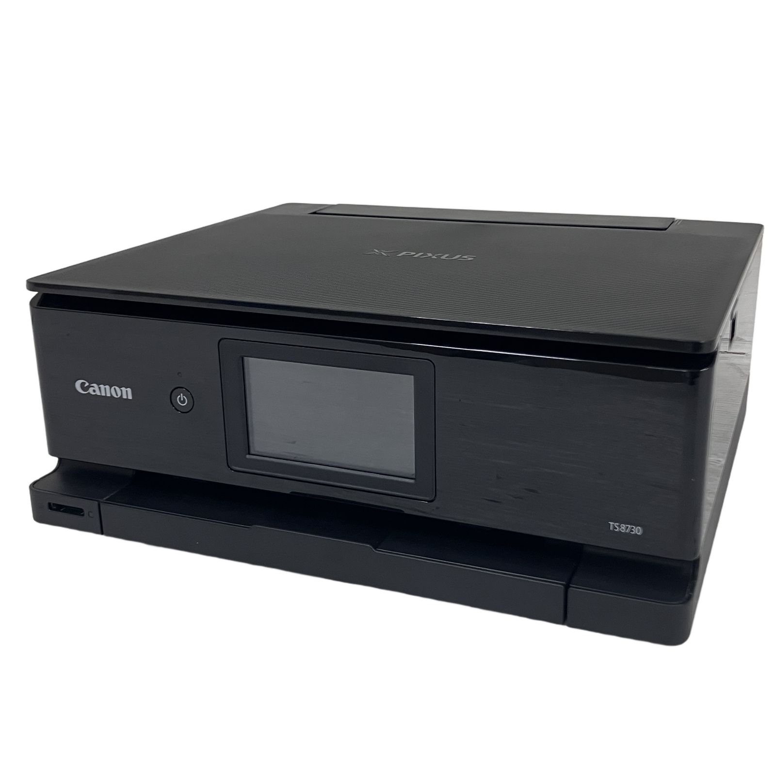 キヤノン Canon プリンター A4インクジェット複合機 PIXUS TS8730 BLACK 中古 良好 O11254353