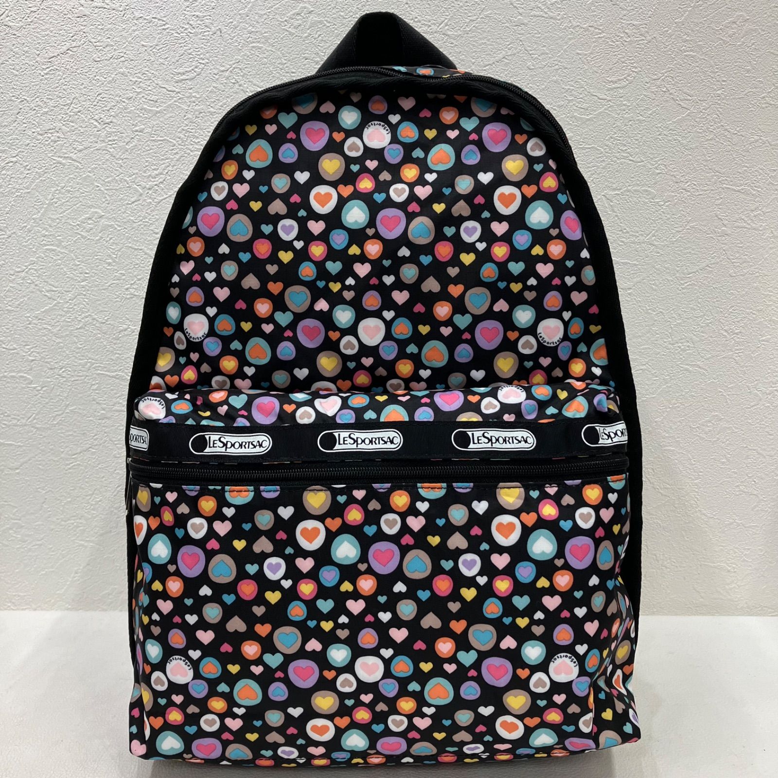 2650 LeSportsac レスポートサック リュック バックパック ハート 総柄 