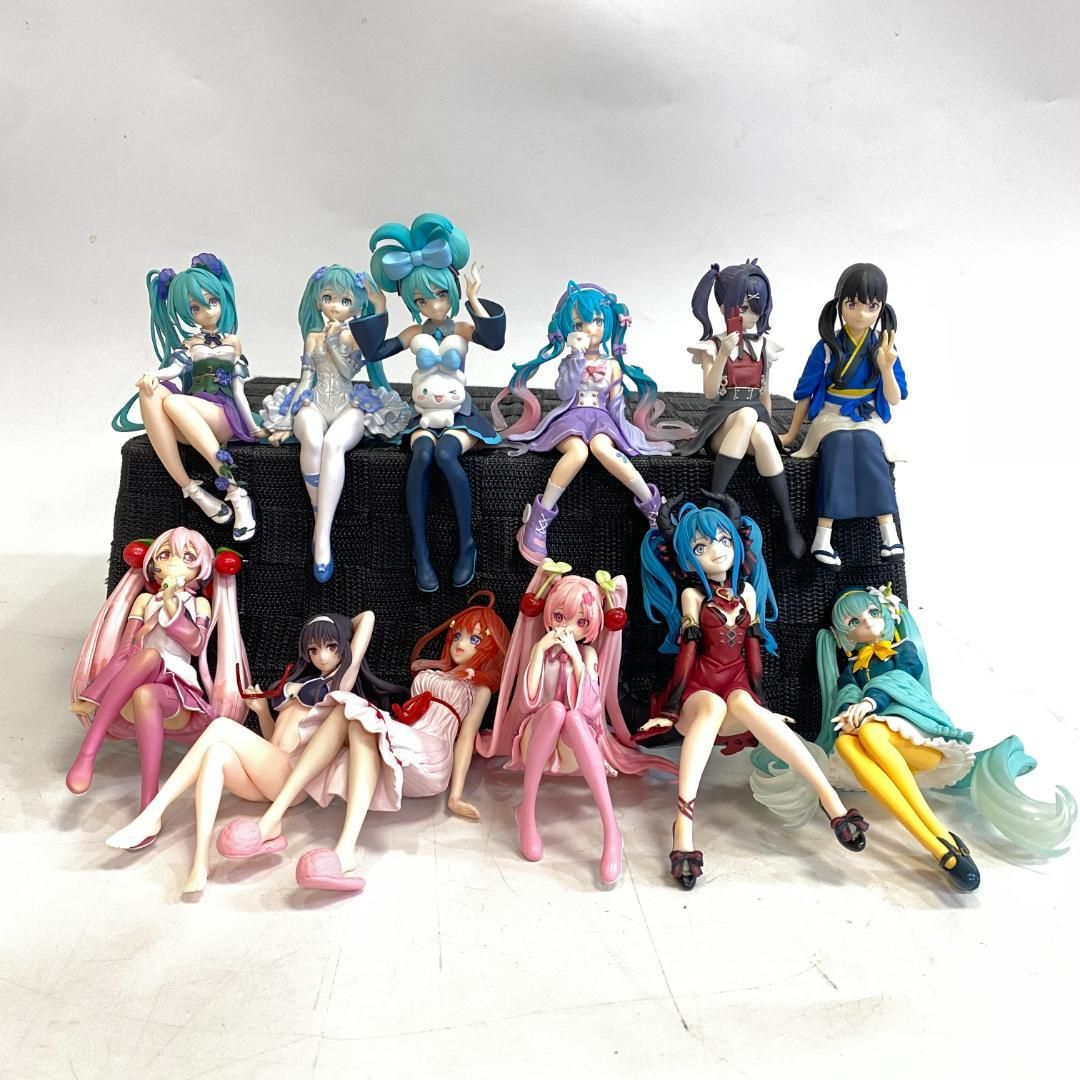 おすわりぬーどる ストッパー フィギュア 初音ミク 桜シナモロール 五等分の花嫁 12点セット 人形