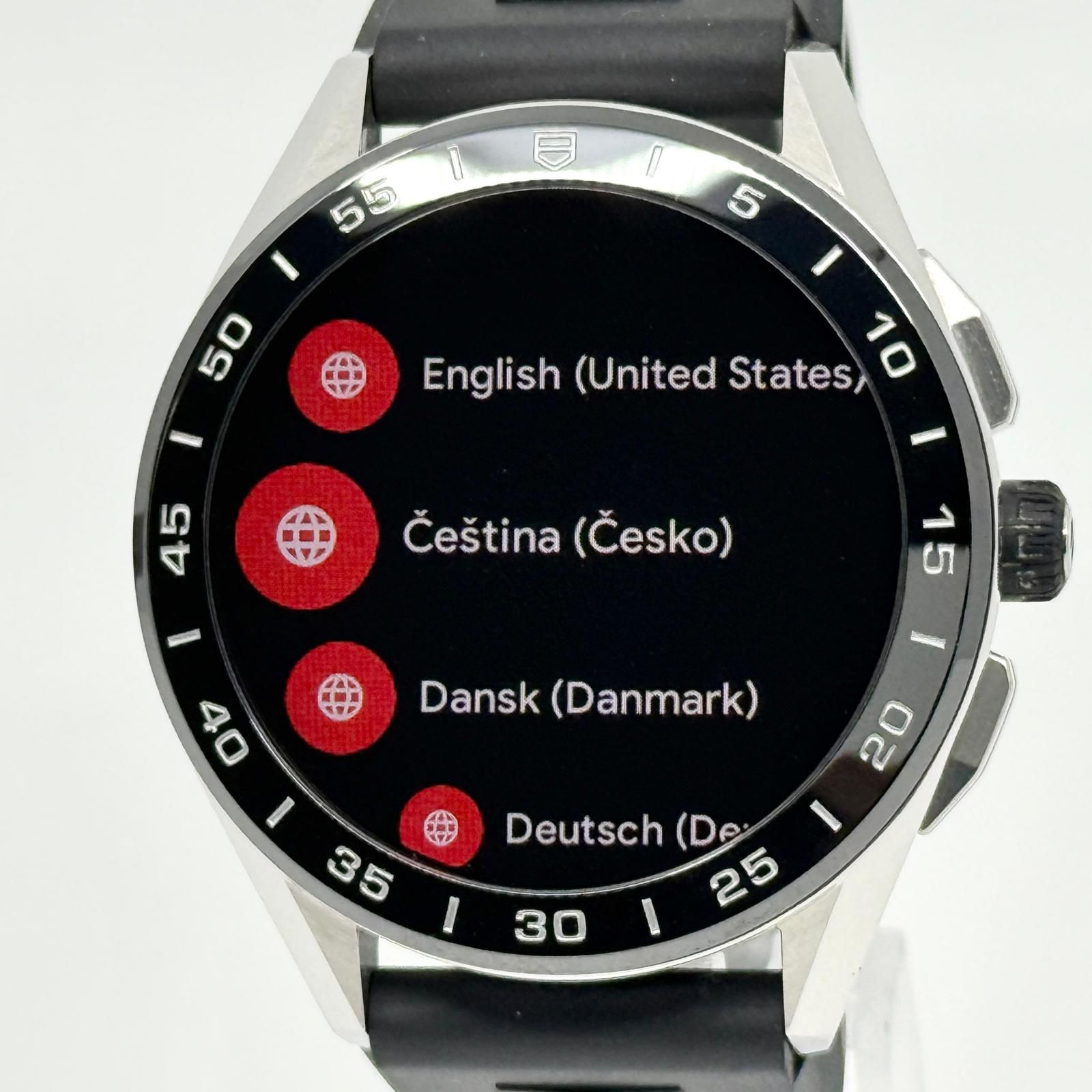 TAG HEUER タグホイヤー コネクテッド デジタル文字盤 SBG8A10.BT6219 