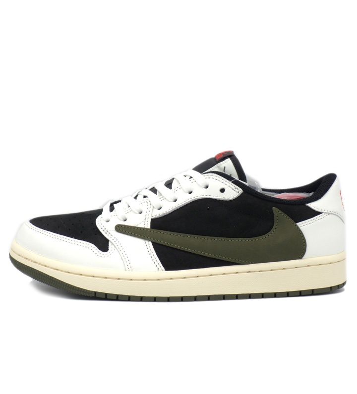 ナイキ NIKE × トラヴィス スコット Travis Scott 【 DZ4137 106 】 ウィメンズ エア ジョーダン 1 ロー ミディアム オリーブ スニーカー f31221