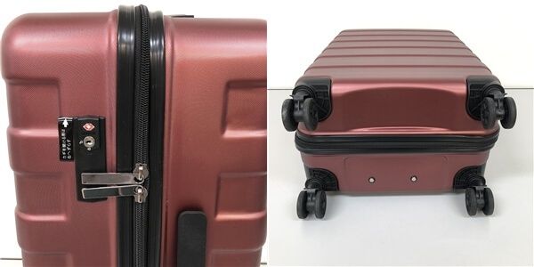 ss8669 【中古】 トラベルコレクション ハードキャリーケース ボルドー 