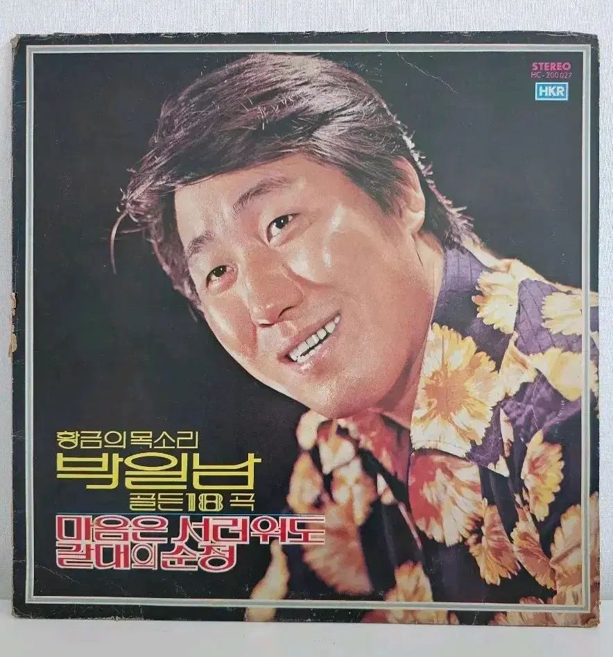 パク・イルナム ゴールデン Golden 18 チューン LP 記録