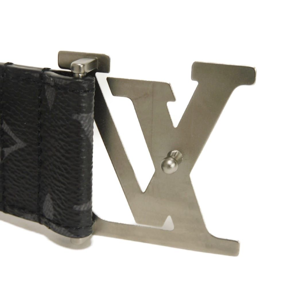 LOUIS VUITTON ルイ・ヴィトン サンチュール LV ピラミッド 40MM LVロゴ フラワー LVシグネチャー 85/34 未使用 モノグラム エクリプス ノワール ベルト M0607V LOUIS VUITTON ルイ・ヴィトン サンチュール LV ピラミッド 40MM LV