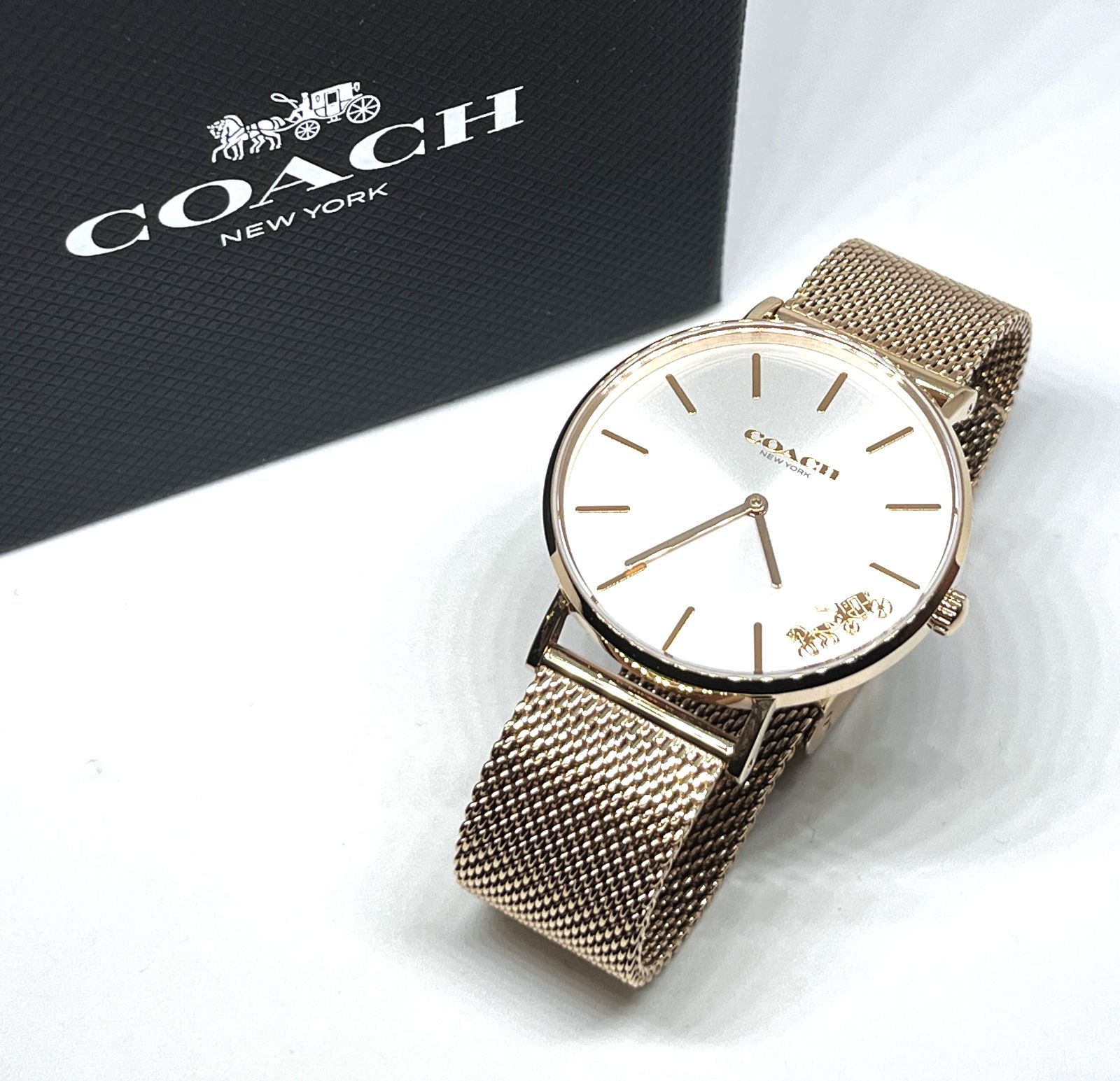 COACH｜コーチ ペリー 14503126 クォーツ腕時計 7,977円