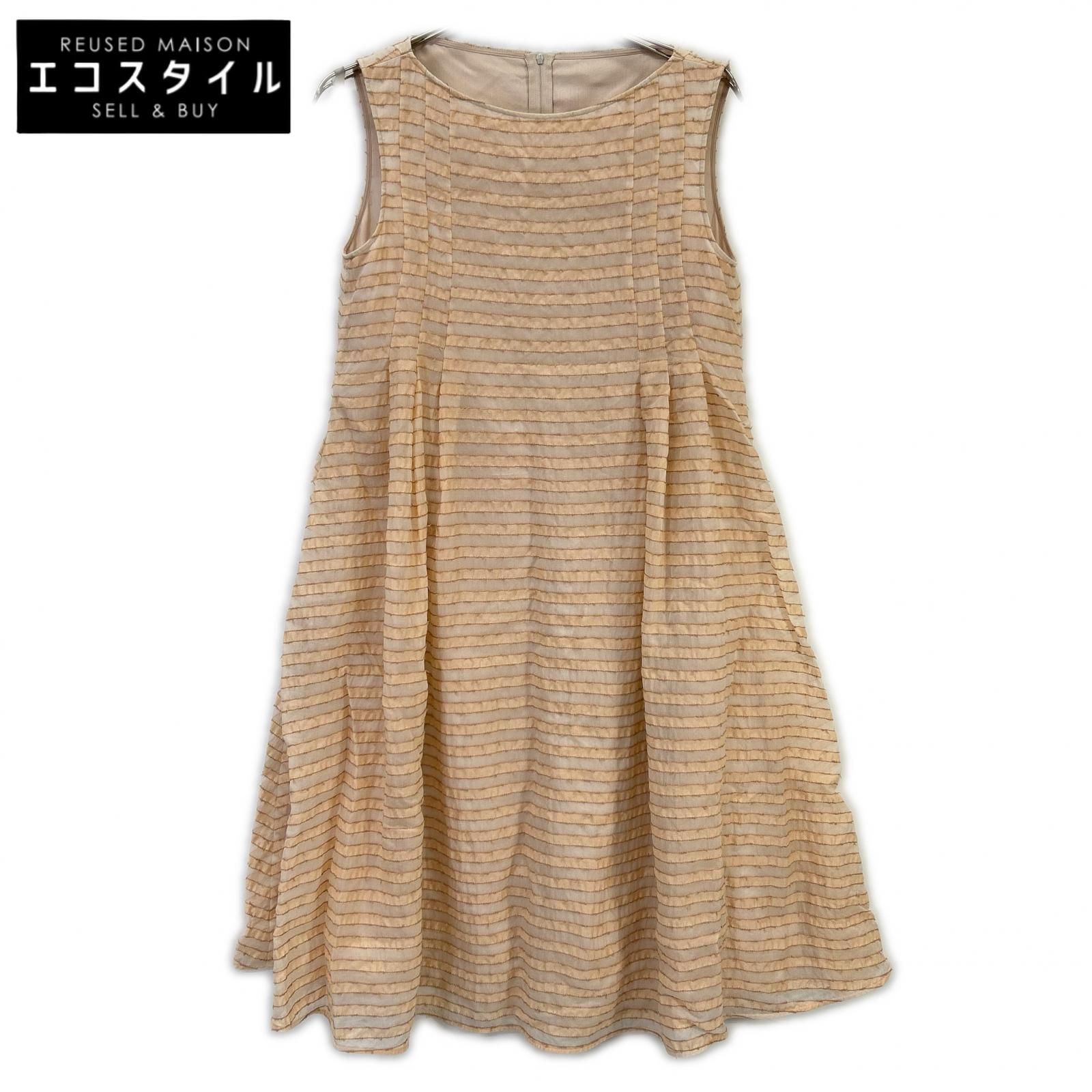 FOXEY NEW YORK　フォクシーニューヨーク　24SS 44363 LIBERT ボーダーデザイン ワンピース　40