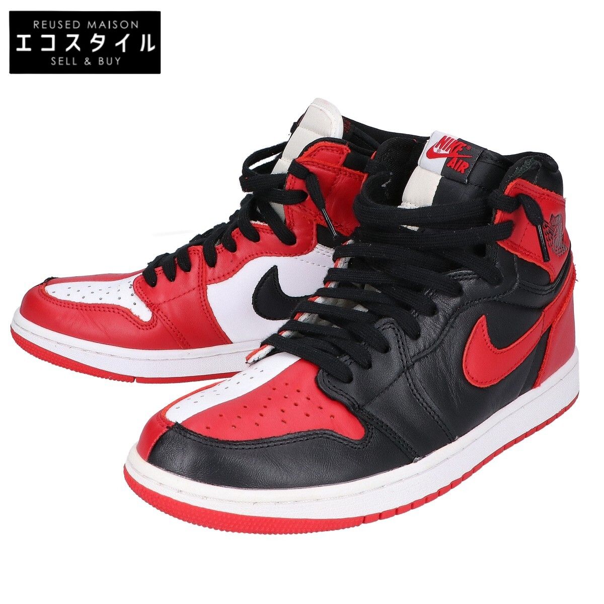 NIKE　ナイキ　861428-061 AIR JORDAN 1 RETRO HIGH OG NRG エアジョーダン1 レトロ ハイ OG NRG HOMAGE TO HOME ハイスニーカー　28