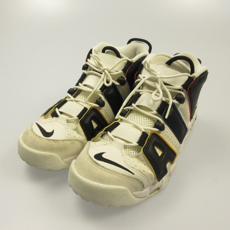 【姫路東店】 中古 NIKE | ナイキ スニーカー AIR MORE UPTEMPO ’96 TRADING CARDS DM1297-100 ホワイト 28cm 【126】