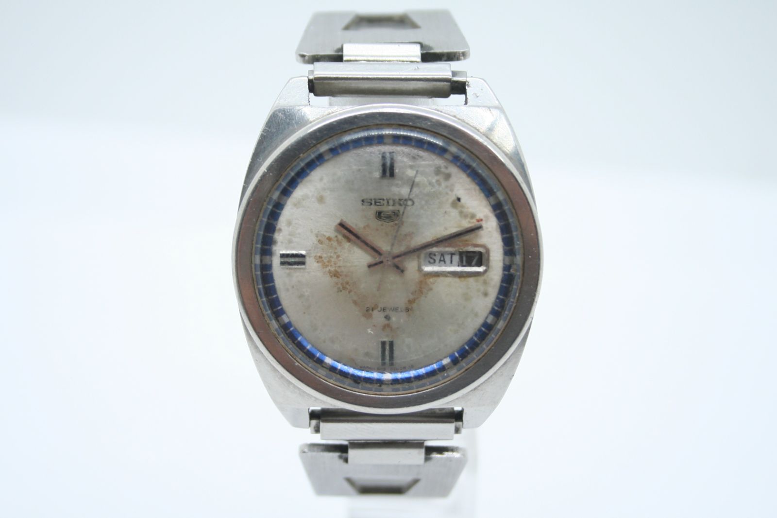 並品 保証付 動作確認済】SEIKO 5 セイコー5 6119-8240 自動巻き 